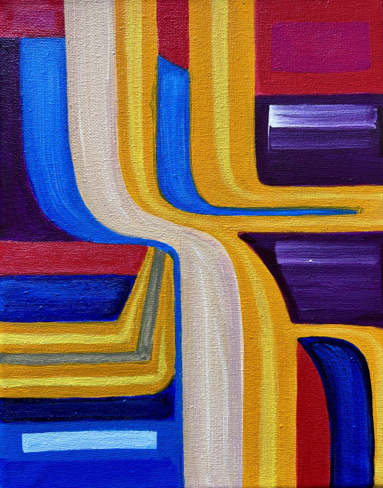 Corrientes, Acrylic on canvas